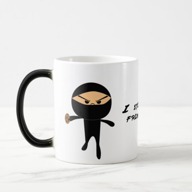 Mágica Caneca de Ninja (Esquerda)