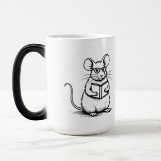 Mágica caneca de rato engraçada