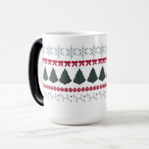 Mágica Caneca de Suéter de Natal da Ilha de Fair