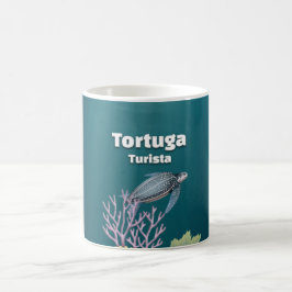 Mágica Caneca de Tortuga Turista