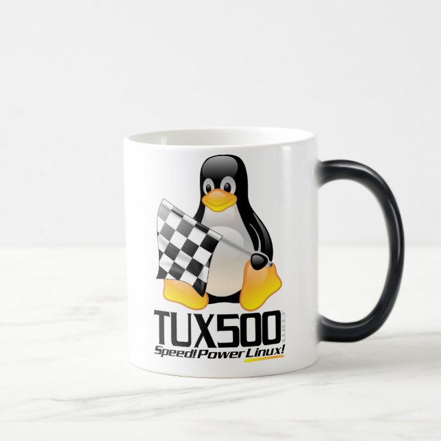 Mágica caneca de Tux500.com (Direita)