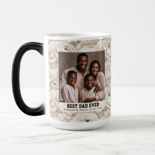 Mágica Caneca de Viagem Papai Retro Ranunculus