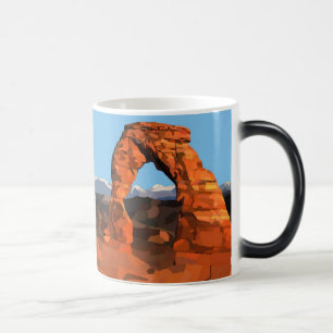 Mágica Caneca delicada da pintura do arco