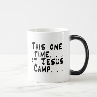 Mágica Caneca do acampamento de Jesus