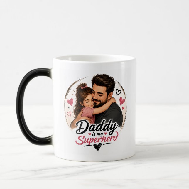 Mágica Caneca do amor do PAPAI (Esquerda)