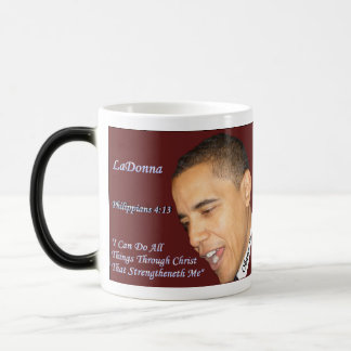 Mágica Caneca do elogio personalizada - adicione seus