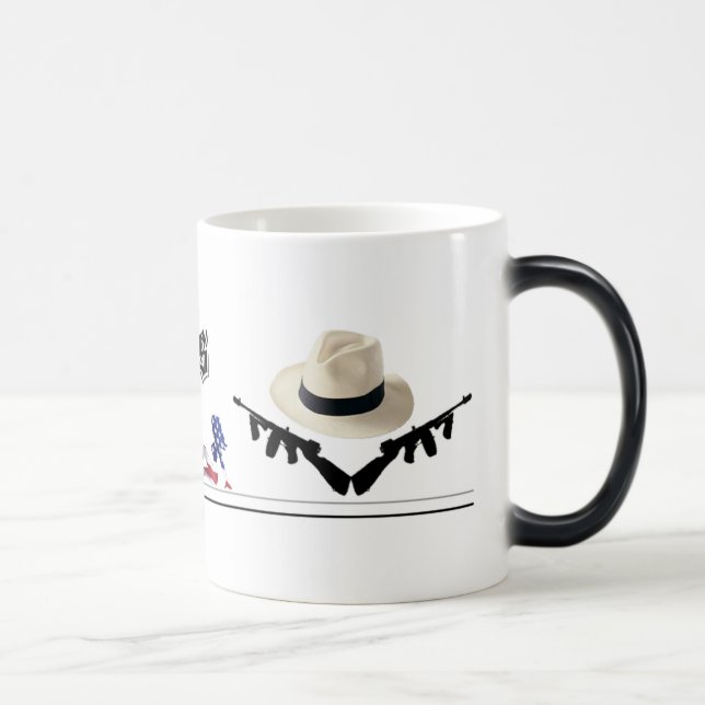 Mágica Caneca do gangster (Direita)