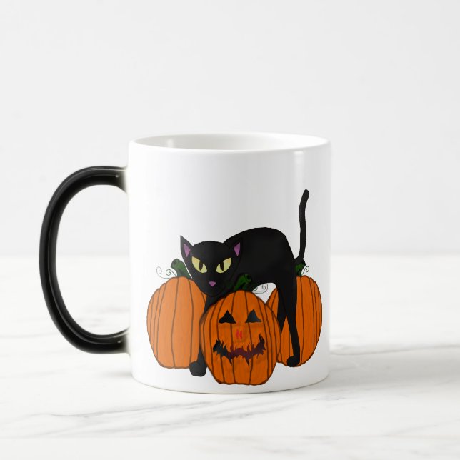 Mágica Caneca do gatinho de Spoooky (Esquerda)