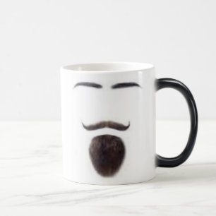 Mágica caneca do morphin do facialhair