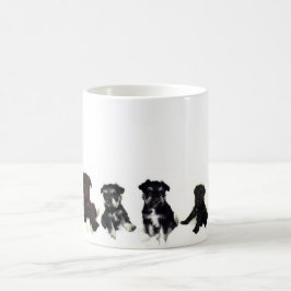 Mágica Caneca do Schnauzer diminuto