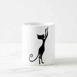 Mágica Caneca em mudança do gato da cor