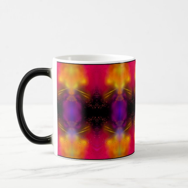 Mágica Caneca estilo abstrato  (Esquerda)