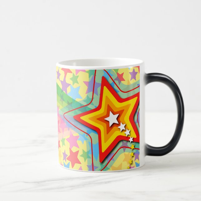 Mágica Caneca feita sob encomenda colorida do presente do (Direita)