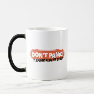 Mágica Caneca fluente do geek