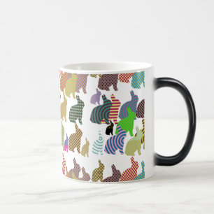 Mágica Caneca Funky do presente do coelho