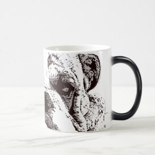 Mágica Caneca inglesa do buldogue