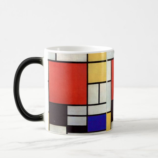 Mágica Caneca Mondrian (Esquerda)