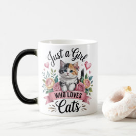 Mágica Caneca Mórfica de Cor Eu Sou Apenas uma Garota que