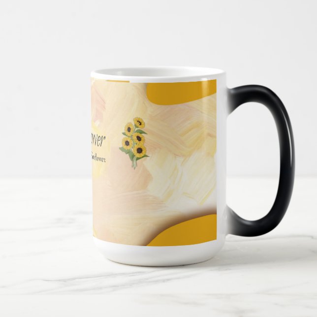 Mágica Caneca Mórfica de Girassol (Direita)