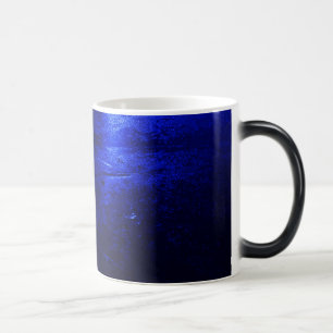 Mágica Caneca Morfing Azul Preto Congelado/Branco 11 oz
