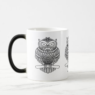 Mágica Caneca Morfing Coruja (325ml)