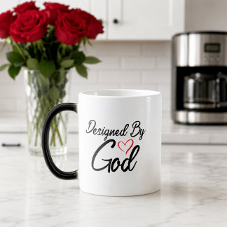 Mágica Caneca Morfing Projetada Por Deus
