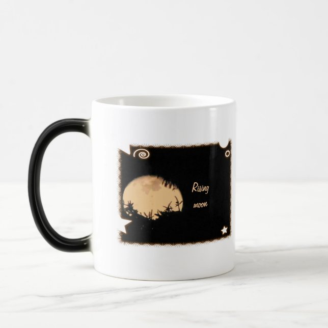 Mágica Caneca Morphing da lua da ascensão (Esquerda)