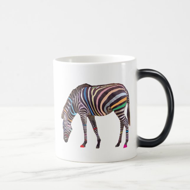 Mágica Caneca Morphing da zebra (Direita)