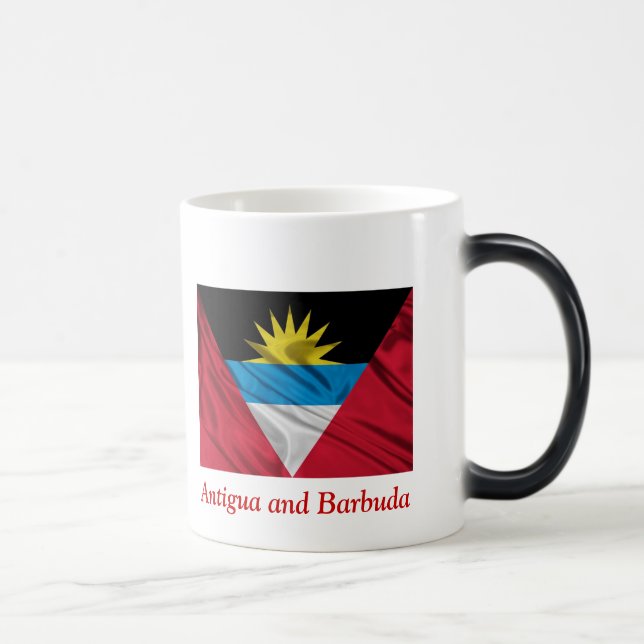 Mágica Caneca Morphing de Antígua e de Barbuda (Direita)
