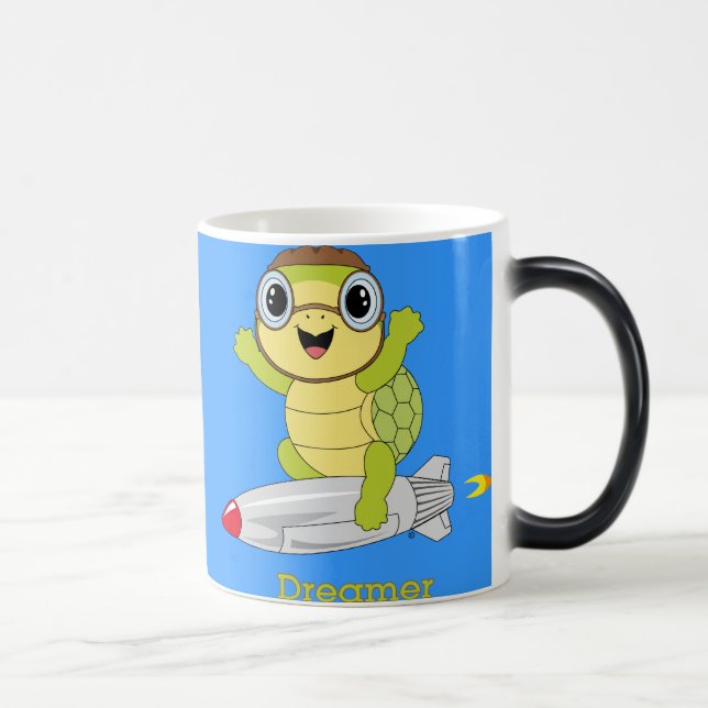 Mágica Caneca Morphing de Dreamer™ da tartaruga (Direita)