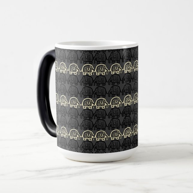 Mágica Caneca Morphing de pedra cinzenta da unidade do (Frente Esquerda)
