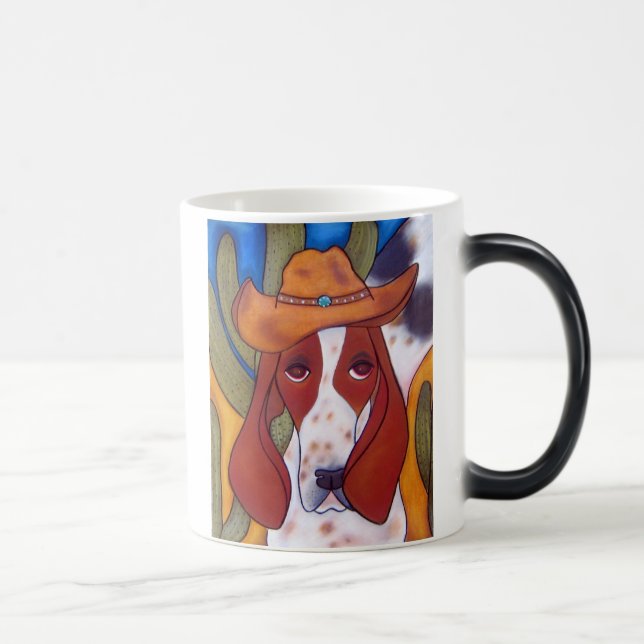 Mágica caneca Morphing do cão do deserto de (Direita)