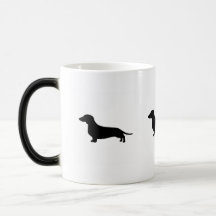 Caneca morphing do Dachshund