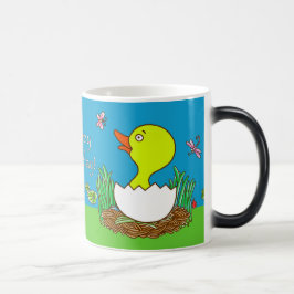 Mágica Caneca Morphing do feliz aniversario