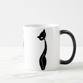 Mágica Caneca Morphing do gato preto