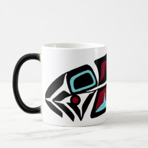 Mágica Caneca Morphing personalizada da pena noroeste da