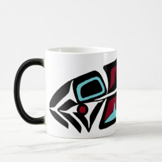 Mágica Caneca Morphing personalizada da pena noroeste da