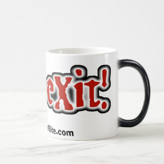 Mágica caneca nova, www.eXitBandSite do exitlogo…