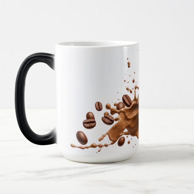 Mágica Caneca para Viciado em Café Estético (Esquerda)