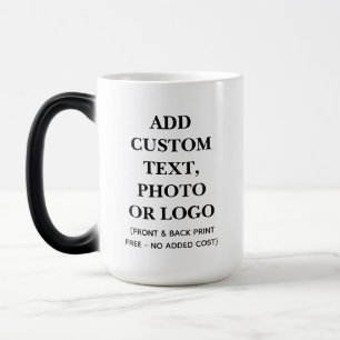 Mágica Caneca Personalizada com Foto ou Nome - Combo Cane