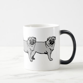 Mágica Caneca Pug