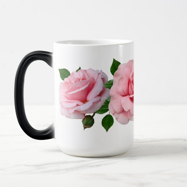 Mágica Caneca Rosa Magia Cor Mutante (Esquerda)