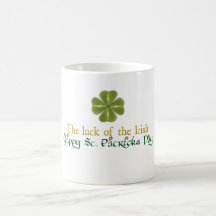 Caneca Sorte dos Irlandeses