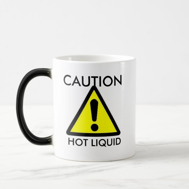 Mágica Cuidado: Calor líquido quente - caneca sensível (Esquerda)