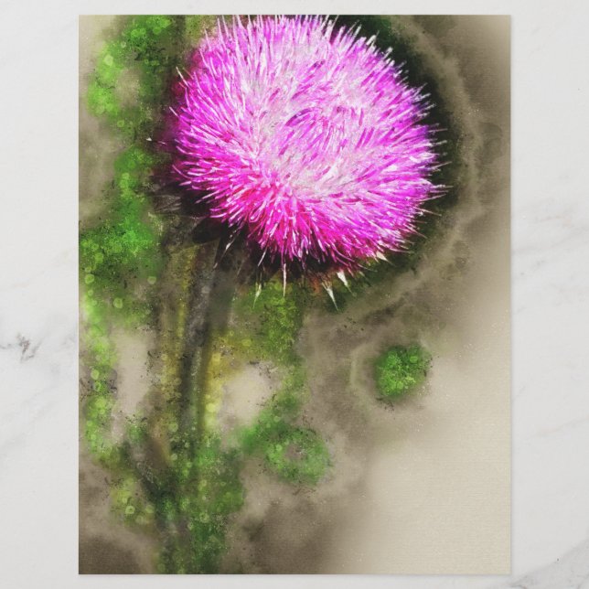 Mágica de Thistle de Queda (Frente)