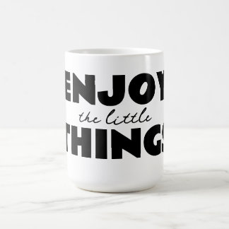Mágica Desfrute as Pequenas Coisas Caneca