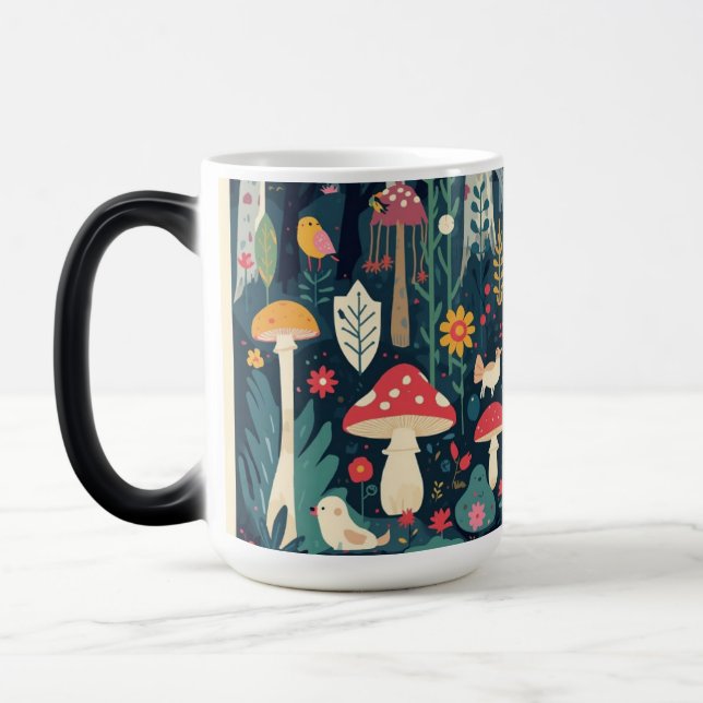 Mágica design de caneca psicodélico (Esquerda)