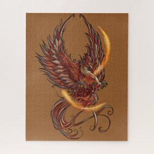 Mágica do pássaro de Phoenix quebra-cabeça de 5