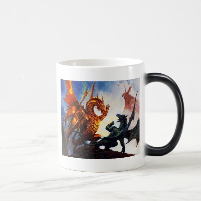 Mágica Dois dragões em uma caneca (Direita)
