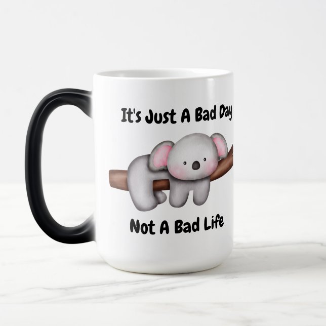 Mágica É só uma caneca má do dia (Esquerda)